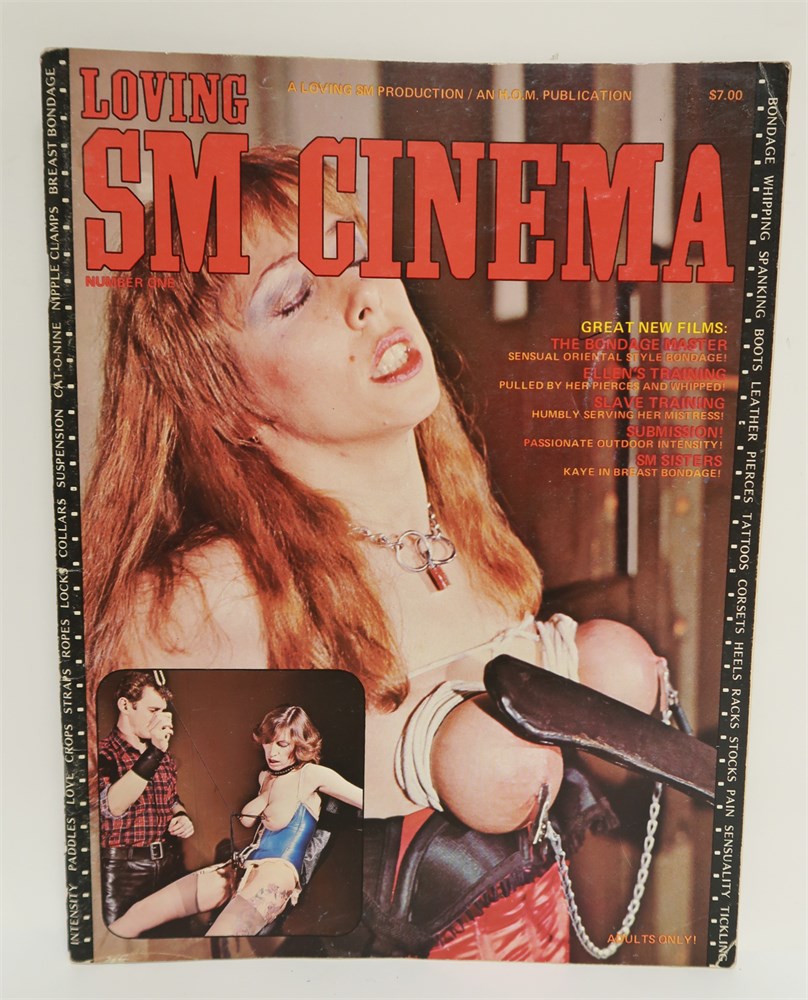 AdultStuffOnly.com - Loving SM Cinema HOM House of Milan 1983 Bondage  Master Ellens Training BDSM Vintage Magazine X07