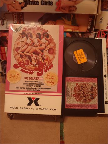 HOT AND SAUCY PIZZA GIRLS DESIREE COUSTEAU JOHN HOLMES BOB CHINN XXX BETAMAX VCX 1983