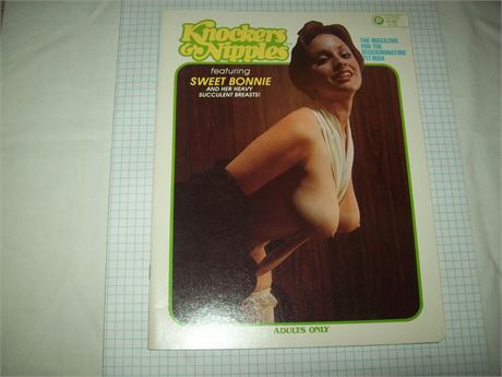 KNOCKERS & NIPPLES 6/82 Parliament Pub.  girlie pinups nudes XF Condition