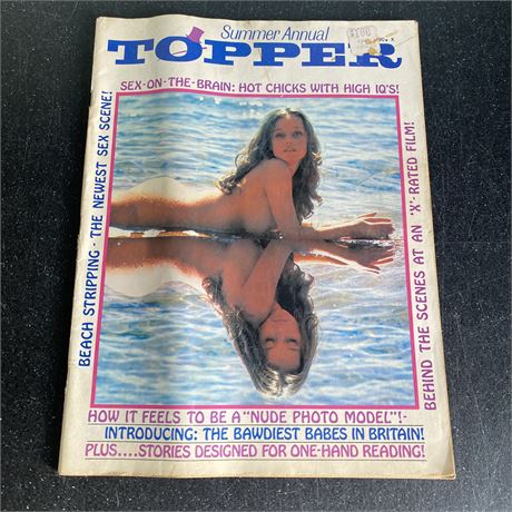 70 S Vintage Nude Beach - AdultStuffOnly.com - Topper Summer Annual 1973 Magazine Vintage 70s Porn  Hairy Pussies