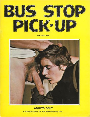 VINTAGE MALE NUDE PHOTO MAGAZINE “BUS STOP PICK-UP” 1980, Gay