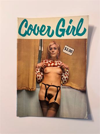 Cover Girl. Vintage Porno Mag.